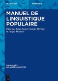 Manuel de linguistique populaire (eBook, PDF)