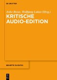 Kritische Audio-Edition (eBook, ePUB)
