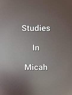 Cover Studies In Micah (eBook, ePUB)