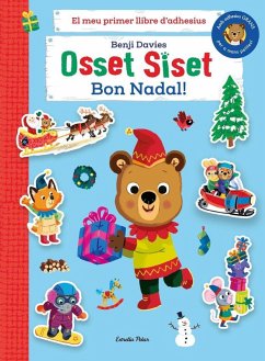 Cover Osset Siset. El meu primer llibre d'adhesius. Bon Nadal!