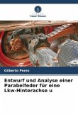 Entwurf und Analyse einer Parabelfeder für eine Lkw-Hinterachse u