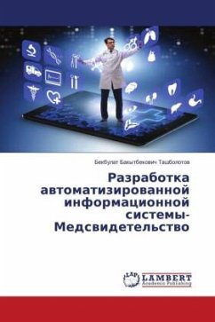 Razrabotka awtomatizirowannoj informacionnoj sistemy-Medswidetel'stwo - Tashbolotow, Bekbulat Bakytbekowich