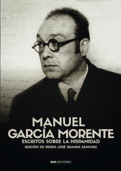 Cover Manuel García Morente