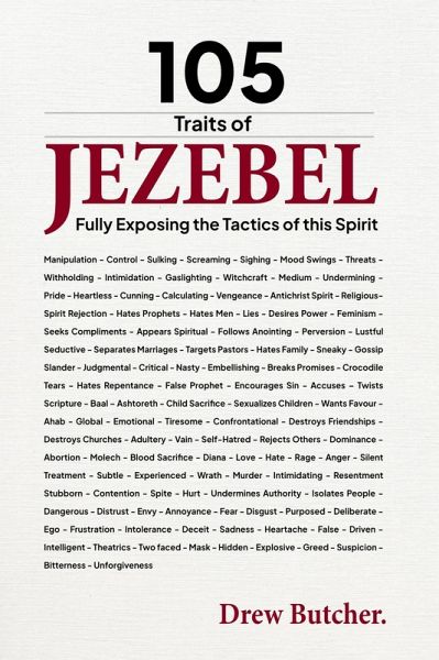 105 Traits of the Jezebel Spirit (eBook, ePUB)
