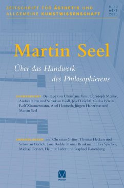 Zeitschrift für Ästhetik und allgemeine Kunstwissenschaft, Band 68/2 (eBook, PDF)