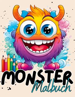 Monster Malbuch ab 4 Jahren - Tier Malbücher, Lucy´s