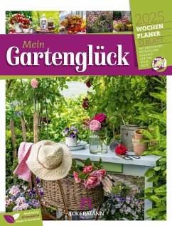 Gartenglück - Wochenplaner Kalender 2025 - Ackermann Kunstverlag
