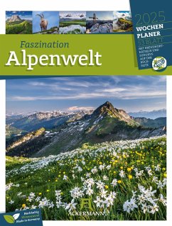 Faszination Alpenwelt - Wochenplaner Kalender 2025 - Ackermann Kunstverlag