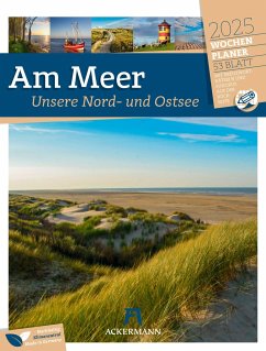 Am Meer - Wochenplaner Kalender 2025 - Ackermann Kunstverlag