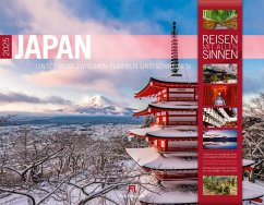 Japan - Unterwegs zwischen Tempeln und Schreinen Kalender 2025 - Ackermann Kunstverlag