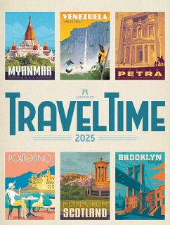 Travel Time - Reise-Plakate Kalender 2025 - Ackermann Kunstverlag