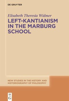 Cover Left-Kantianism in the Marburg School (eBook, ePUB)