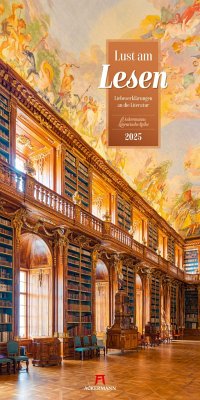 Lust am Lesen - Literatur-Kalender 2025 - Ackermann Kunstverlag