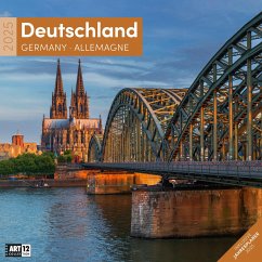 Deutschland Kalender 2025 - 30x30 - Ackermann Kunstverlag
