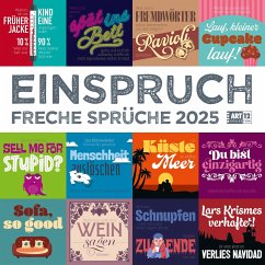 Einspruch Kalender 2025 - 30x30 - Ackermann Kunstverlag