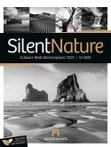 Silent Nature - Schwarz-Weiß-Wochenplaner Kalender 2025