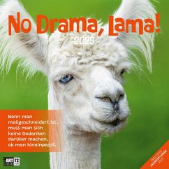 No Drama, Lama! Kalender 2025 - 30x30 - Ackermann Kunstverlag