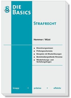 Basics Strafrecht - Hemmer, Karl-Edmund;Wüst, Achim;Berberich, Bernd