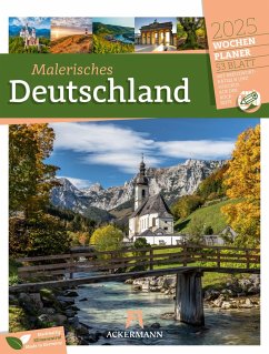 Malerisches Deutschland - Wochenplaner Kalender 2025 - Ackermann Kunstverlag