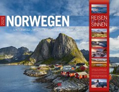 Norwegen - Unterwegs zwischen Fjordland und Nordkapp Kalender 2025 - Ackermann Kunstverlag