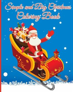 Simple and Big Christmas Coloring Book - Nguyen, Thy