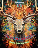 Deer Mandalas   Adult Coloring Book   Anti-Stress and Relaxing Mandalas to Promote Creativity