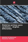 Matérias-primas para cerâmica - Argilas diferentes