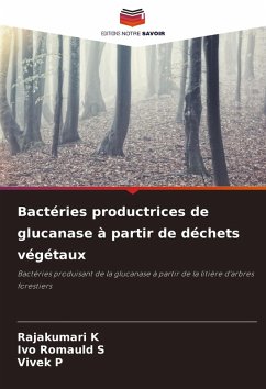 Bactéries productrices de glucanase à partir de déchets végétaux - K, Rajakumari;S, Ivo Romauld;P, Vivek