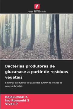 Bactérias produtoras de glucanase a partir de resíduos vegetais - K, Rajakumari;S, Ivo Romauld;P, Vivek