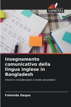 Insegnamento comunicativo della lingua inglese in Bangladesh - Haque, Fahmida