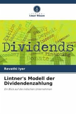 Lintner's Modell der Dividendenzahlung - Iyer, Revathi