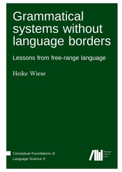 Grammatical systems without language borders - Wiese, Heike