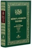 Ruhul Furkan Tefsiri 15. Cilt Orta Boy, Ciltli