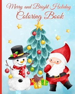 Merry and Bright Holiday Coloring Book - Nguyen, Thy