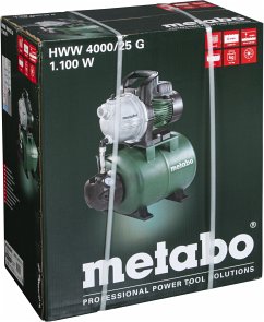 Cover Metabo HWW 4000/25 G Hauswasserwerk