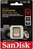 SanDisk Extreme SDXC 512GB UHS-I C10 U3 V30