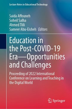 Education in the Post-COVID-19 Era—Opportunities and Challenges (eBook, PDF)