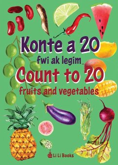 Count to 20 Fruits and Vegetables - Li Li Books