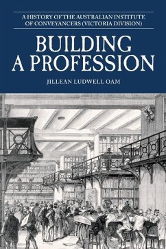 Building a Profession - Ludwell, Jillean