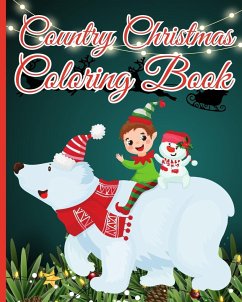 Country Christmas Coloring Book - Nguyen, Thy