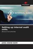 Setting up internal audit units.