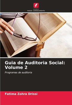 Guia de Auditoria Social: Volume 2 - Drissi, Fatima Zohra