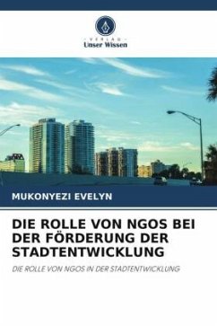 DIE ROLLE VON NGOS BEI DER FÖRDERUNG DER STADTENTWICKLUNG - Evelyn, Mukonyezi