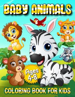 Baby Animals Coloring Book - Martin, Latoshia