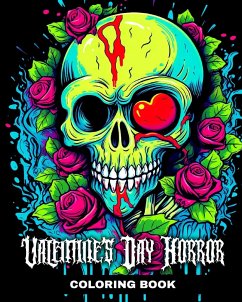 Valentine's Day Horror Coloring Book - Peay, Regina