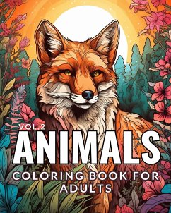 Animals - Coloring book for adults Vol.2 - Huntelar, James