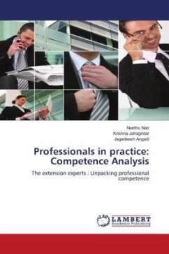 Professionals in practice: Competence Analysis - Nair, Neethu;Jahagirdar, Krishna;Angadi, Jagadeesh