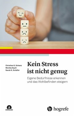 Kein Stress ist nicht genug - Schanz, Christian Günter; Equit, Monika; Schäfer, Sarah K.