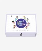 Learn! KOREAN With TinyTAN   2-Book-Set   With Motipen   Korean Learning for Beginners With BTS Voices   Korean Keyboard Stickers   Flash Cards