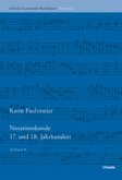 Notationskunde 17. und 18. Jahrhundert (eBook, PDF)